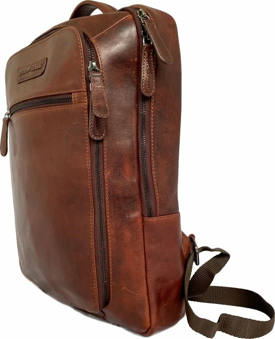 Kopen 👍 Louis Wallis Rugtas Heren Met Laptopvak 13.3 Inch Laptoptas Heren Leer Bruin Cognac - Rugzak Met Laptopvak - Zeer Luxe Uitgevoerd 🤩 7 Kopen 👍 Louis Wallis Rugtas Heren Met Laptopvak 13.3 Inch Laptoptas Heren Leer Bruin Cognac - Rugzak Met Laptopvak - Zeer Luxe Uitgevoerd 🤩 - Afbeelding 5