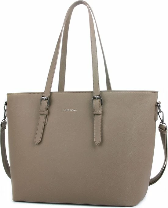 Groothandel π Orta Nova Dames Schoudertas / Crossbody Tas - Brescia - Beige π 6 Groothandel π Orta Nova Dames Schoudertas / Crossbody Tas - Brescia - Beige π - Afbeelding 4