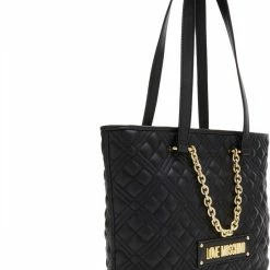 Begroting 😍 Love Moschino Dames Schoudertassen Quilted Bag 4004 - Zwart 🤩 -Tassen-dames Winkel 550x696 7