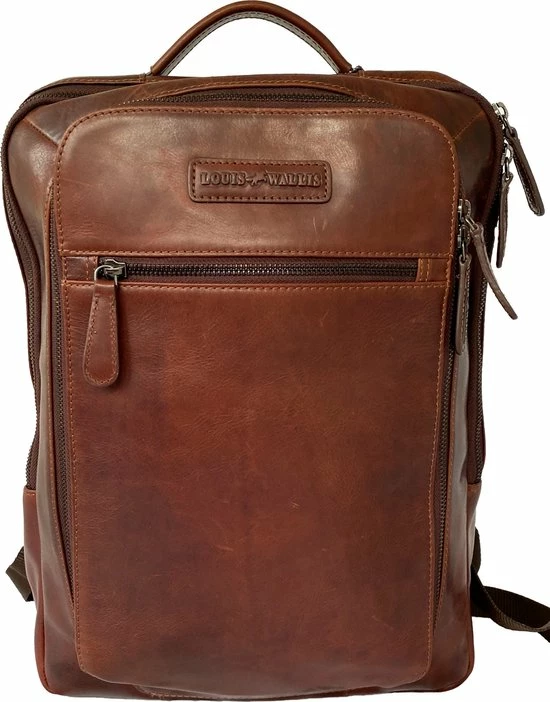 Kopen 👍 Louis Wallis Rugtas Heren Met Laptopvak 13.3 Inch Laptoptas Heren Leer Bruin Cognac - Rugzak Met Laptopvak - Zeer Luxe Uitgevoerd 🤩 8 Kopen 👍 Louis Wallis Rugtas Heren Met Laptopvak 13.3 Inch Laptoptas Heren Leer Bruin Cognac - Rugzak Met Laptopvak - Zeer Luxe Uitgevoerd 🤩 - Afbeelding 6