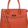 Coupon 🎁 Gigi Fratelli Medium Schoudertas / Crossbody Tas Dames - Leer - Romance - Oranje 😉