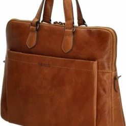 Coupon 💯 Genicci Dickens Laptoptas 15 Inch Cognac ❤️ -Tassen-dames Winkel 550x710 5
