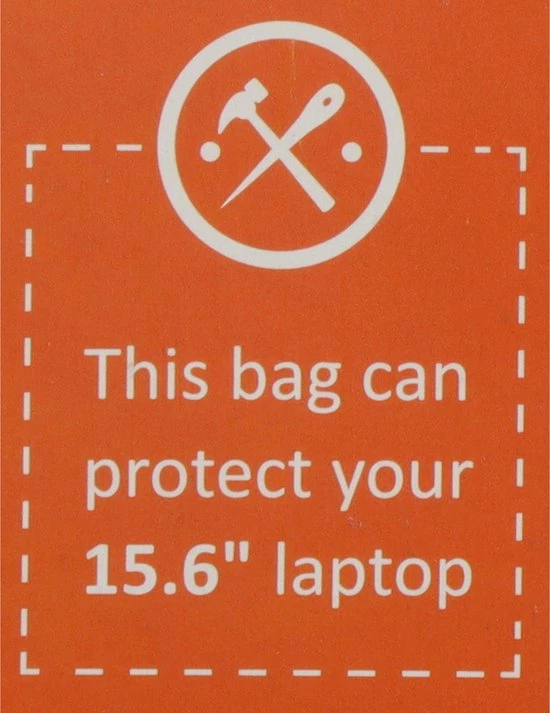 Beste Pirce โค๏ธ Hide & Stitches PROMOTIE Laptoptas 15,6 Inch (38 Cm) - Zwart ๐ 4 Beste Pirce โค๏ธ Hide & Stitches PROMOTIE Laptoptas 15,6 Inch (38 Cm) - Zwart ๐ - Afbeelding 2