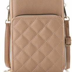 Top 10 🧨 Michelle Bags And Accessoiries Telefoon- Crossbodytasje Met Veel Opbergmogelijkheden, Taupe - Michelle 🤩