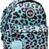 Aanbiedingen 😍 HYPE UNISEX BLUE ICE LEOPARD CREST 🎒 BACKPACK 🧨 -Tassen-dames Winkel 550x717