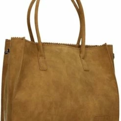 Uitgang 🥰 Zebra Trends Shopper - Camel ⌛ -Tassen-dames Winkel 550x718 7