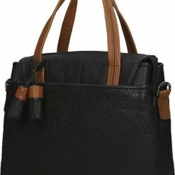 Beste deal ⌛ Berba Medium Schoudertas / Crossbody Tas Dames - Leer - Chamonix - Zwart 🔥 -Tassen-dames Winkel 550x721 2