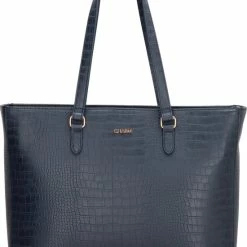 Goedkoopste 🎉 Charm London Midwood Shopper 15,6 Inch (34.5x19.4 Cm) - Blauw 😀