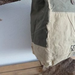 Promo ❤️ Myrabags Strandtas/Schoudertas XXL Tas Van Canvas En Leer ✨ -Tassen-dames Winkel 550x732 3