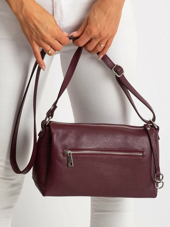 Promo π Rovicky Italiaanse Leren Schoudertas Kastanjebruin β¨ 4 Promo π Rovicky Italiaanse Leren Schoudertas Kastanjebruin β¨ - Afbeelding 2