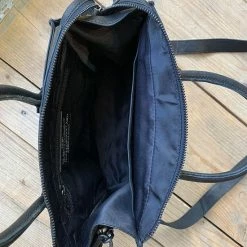 Beste deal 🎉 Bear Design Grote Schoudertas / Crossbody Tas Dames - Leer - Callisto Pelle - Zwart 🤩 -Tassen-dames Winkel 550x733 5