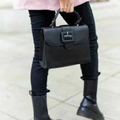 Uitgang 👏 Eleganci E158 Noir Handtas /crossbody 🎁 -Tassen-dames Winkel 550x733 63