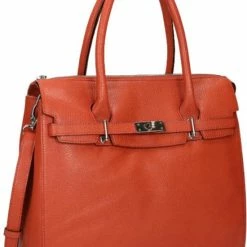 Coupon 🎁 Gigi Fratelli Medium Schoudertas / Crossbody Tas Dames - Leer - Romance - Oranje 😉 -Tassen-dames Winkel 550x739 1