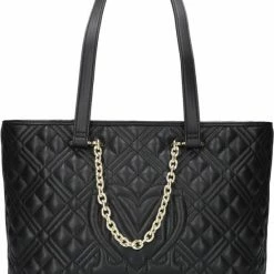 Begroting 😍 Love Moschino Dames Schoudertassen Quilted Bag 4004 - Zwart 🤩 -Tassen-dames Winkel 550x739 3