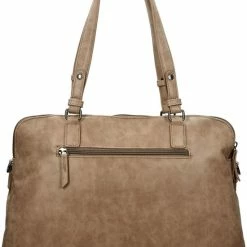 Kopen 🔔 Enrico Benetti Alice 66632 Schoudertas Met Tabletvak - Licht Taupe 🌟 -Tassen-dames Winkel 550x749 3
