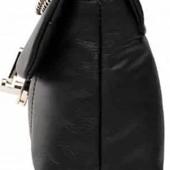 Aanbiedingen 😉 Ted Baker - Ayahli Leather Puffer Quilted Shoulder Bag Black 😍 -Tassen-dames Winkel 550x751 1