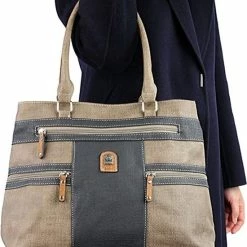 Beste Pirce 🥰 Fana Bags Dames Handtas Donker Zwart - Handtas Veel Vakken - Tas Met Veel Ruimte - Schoudertas Met Hengels 🥰 -Tassen-dames Winkel 550x752 3