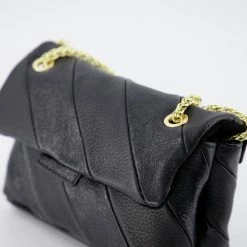 Kopen ⌛ Merkloos Rainbow Schoudertas - Zwart - Echt Leer - Small ❤️ -Tassen-dames Winkel 550x756 5