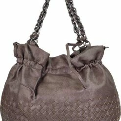 Uitgang ⌛ Mandoline 100% Vegan Handtas Taupe 🥰