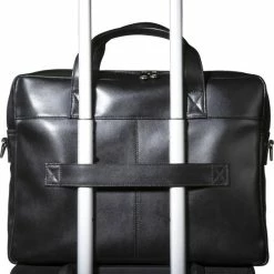 Begroting 😀 ACROPAQ Laptoptas - 15.6 Inch, Leer, Bestand Tegen Water En Slijtage - Computertas - Zwart ❤️ -Tassen-dames Winkel 550x800