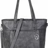 Groothandel ✔️ Wimona Evelina 4035 Shopper / Laptoptas - 15 Inch - Grijs ❤️