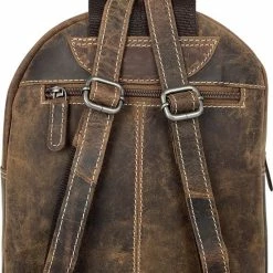 Begroting 💯 Arrigo - Rugzak Dames Klein Leer - Leren Rugzak - Buffelleer - Cognac ⭐ -Tassen-dames Winkel 550x811 2