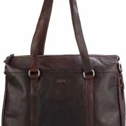 Beste deal 😉 Spikes & Sparrow Laptop Tas Met Tablet Vak - Donkerbruin 🎁 -Tassen-dames Winkel 550x812 2