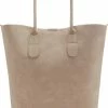 Flash-uitverkoop 🧨 Violet Hamden My Daily Dames Shopper Leer - Beige 👍 -Tassen-dames Winkel 550x813 6