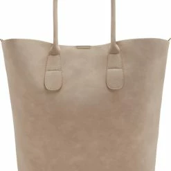 Flash-uitverkoop 🧨 Violet Hamden My Daily Dames Shopper Leer - Beige 👍
