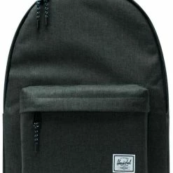 Beste deal 👏 Herschel Classic - Black Crosshatch / The Original 🎒 Backpack - Basic 'everyday' Rugzak Met 24L Opbergruimte / Met Levenslange Fabrieksgarantie / Limited Lifetime Warranty / Zwart 😍 -Tassen-dames Winkel 550x817 3