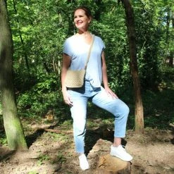 Nieuw 😀 BAYUXX Bags Bali - Gehaakte Tas - Model Pina Go Bali - Handmade In Bali - Dames - Cross Body - Beige - Duurzaam ✨ -Tassen-dames Winkel 550x824 3