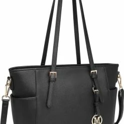 Begroting ❤️ Miss Lulu Dames Schoudertas - Handtas - Laptoptas 13.3" – Zwart (LM1642 BK) 🔥 -Tassen-dames Winkel 550x828 11