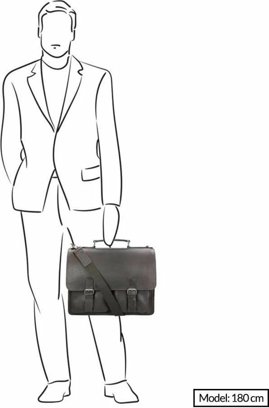 Goedkoop 🥰 Leonhard Heyden Dakota Aktetas 2-vaks 13 Inch - Bruin 🤩 16 Goedkoop 🥰 Leonhard Heyden Dakota Aktetas 2-vaks 13 Inch - Bruin 🤩 - Afbeelding 14