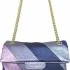 Kopen ⭐ House Of Se House Of So Shiny Rainbow Crossbody Bag - Tas - Crossbody - Handtas - Uitgaanstas - Echt Leder - Shiny Bag - Lila / Paars / Blauw - Multicolor - New Collection - House Of So ❤️