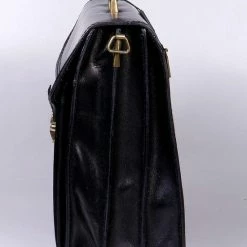 Nieuw 🌟 Firenze Leren Aktetas Van Zwart Italiaans Leder By Viabologna.nl 👏 -Tassen-dames Winkel 550x839 16