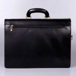 Nieuw 🌟 Firenze Leren Aktetas Van Zwart Italiaans Leder By Viabologna.nl 👏 -Tassen-dames Winkel 550x839 17