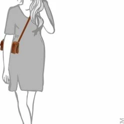 Aanbiedingen 🛒 Micmacbags Porto Schoudertas - Bruin 🎉 -Tassen-dames Winkel 550x839 5